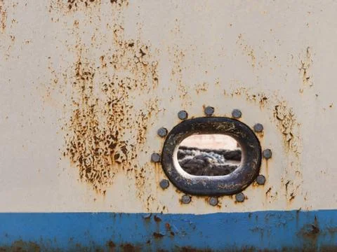 Aboard the old ship Stock Photos