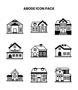 Abode DuoTone Graphics Icons Pack Ilustración de archivo