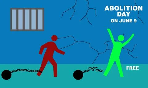 Abolition Day Illustrazione stock