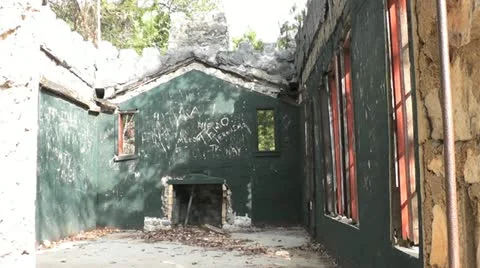 Abondoned House Stock Footage 12415459