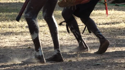 Aboriginal Australians Ceremonial dance Cape York Queensland Australa Stock Footage 257289953