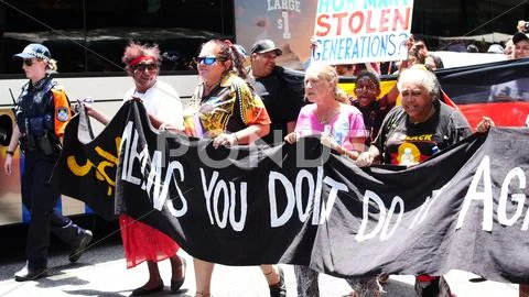 Aboriginal G20 protest in Brisbane