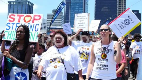 Aboriginal G20 protest in Brisbane