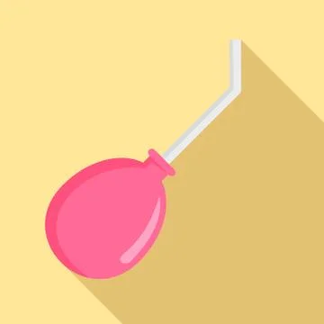 Abortion tool icon, flat style Stock Illustration