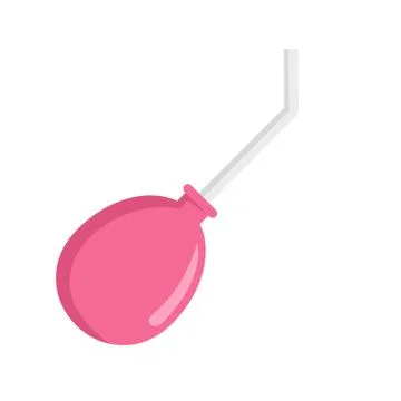 Abortion tool icon, flat style Stock Illustration