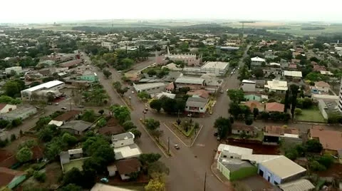 About the city of the paraná interior Stock Footage 12013490