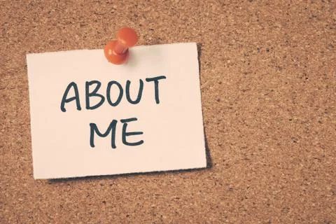 About me Stock Photos