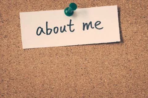 About me Stock Photos