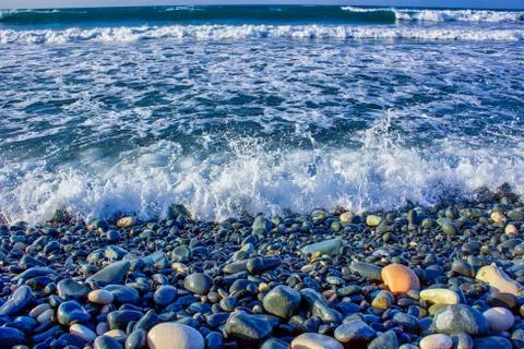 About Pebbles. Stock Photos