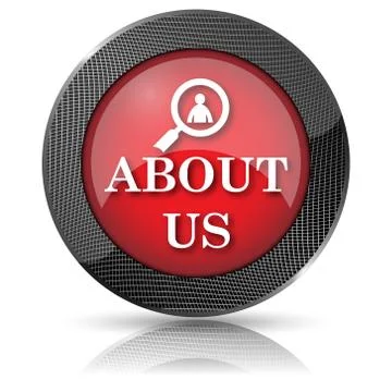 About us icon Illustrazione stock