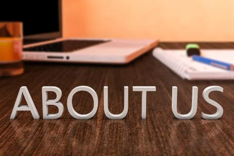 About us Stock Illustration