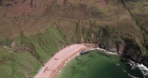 Above amazing beach Video stock 267667472