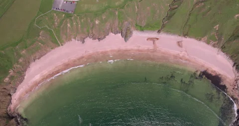 Above amazing beach Stock-Footage 267669824