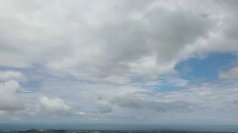 Above Bilambil 4k Hyperlapse Stock Footage 228033044