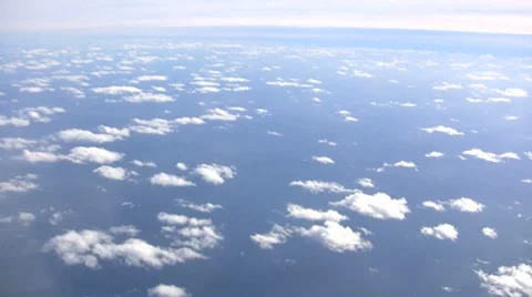 Above a Blue Planet Video stock 7901581