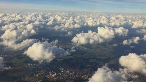 Above Brazillian Clouds Stock Footage 73232516