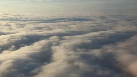 Above Brazillian Clouds Stock Footage 73232534
