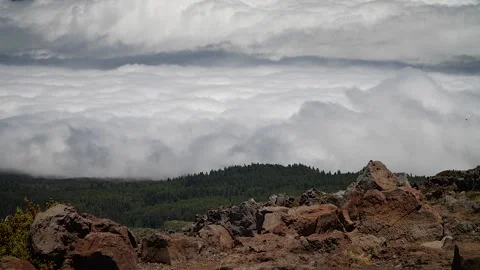 Above the clouds 103 Stock Footage 155495207