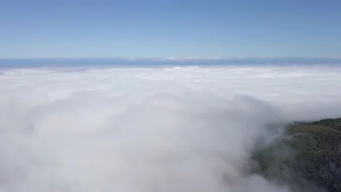 Above the clouds 19 Stock Footage 140028837