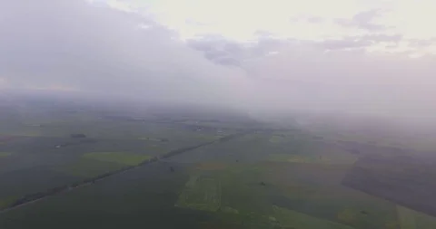 Above the clouds, drone aerial flight Stock-Footage 127558120