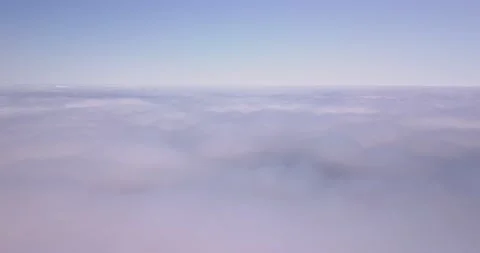 Above Clouds Drone Stock Footage 134281497