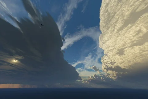 Above the Clouds Stock Footage 575049