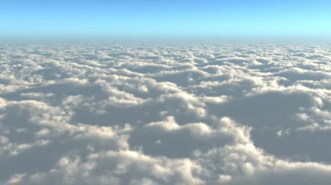 Above the clouds 動画素材 5297687