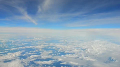 Above the clouds Stock Footage 45739499