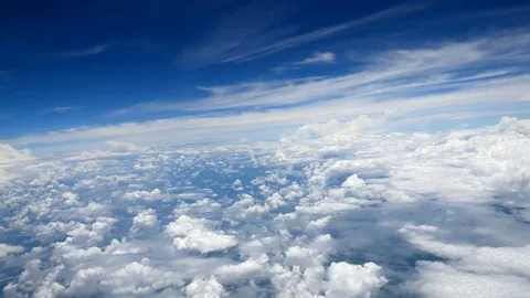 Above the clouds Stock Footage 79143860
