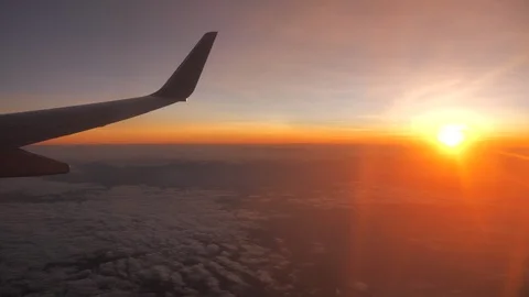 Above the clouds Stock Footage 104023021