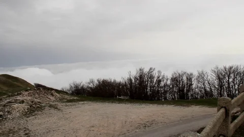 Above the clouds Stock Footage 107518962