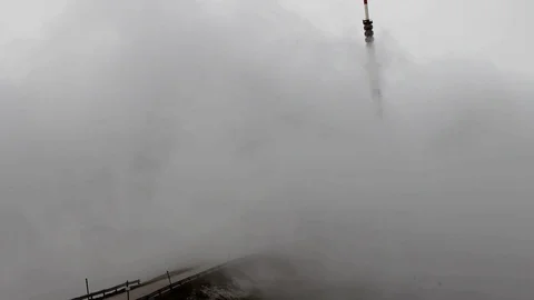 Above the clouds Stock Footage 107519138