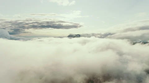 Above the clouds Video stock 154552074