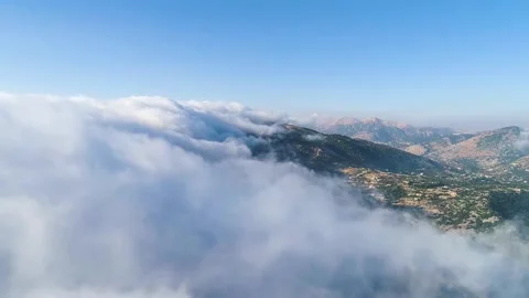 Above clouds Stock Footage 167857637