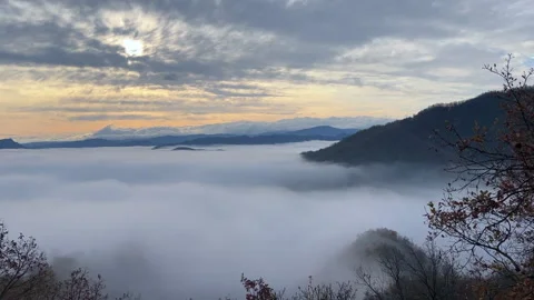 Above the clouds Stock Footage 229928357