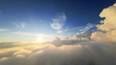 Above the clouds Stock Footage 249747907