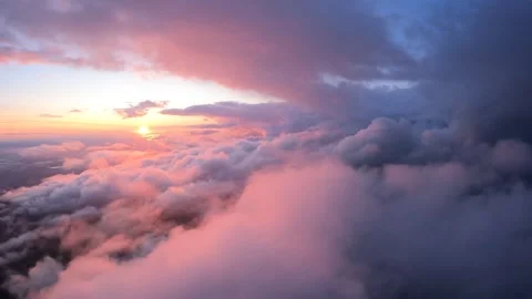 Above the clouds Stock Footage 251438058