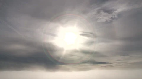 Above the Clouds Heavenly Sun Stock Footage 45103688