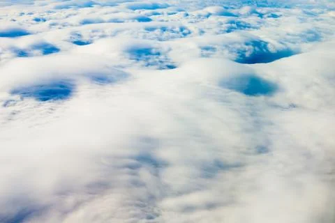 Above the clouds Stock Photos