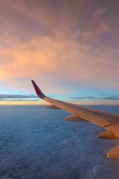 Above the clouds Stock Photos