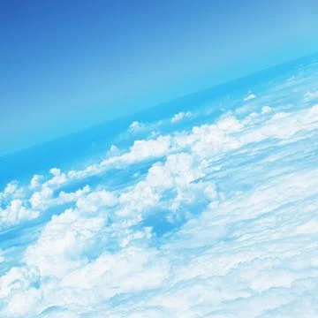 Above Clouds Stock Photos