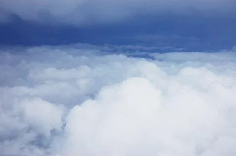 Above the clouds Stock Photos