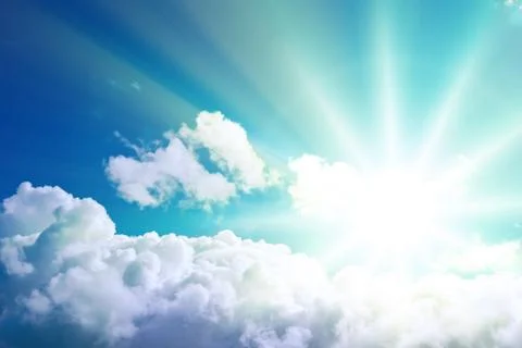Above clouds Stock Photos