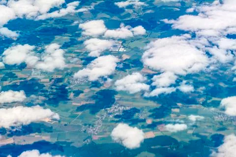 Above the clouds Stock Photos