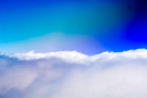 Above the clouds Stock Photos