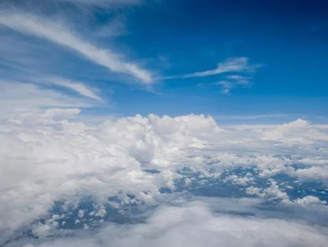 Above the clouds 写真素材