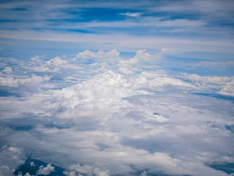 Above the clouds 写真素材