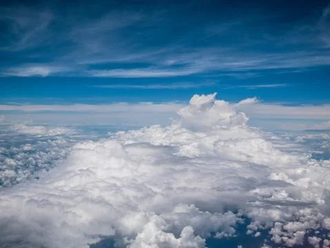 Above the clouds 写真素材