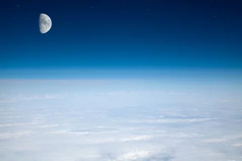 Above the clouds Stock Photos