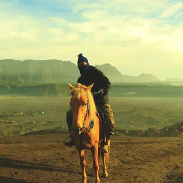 Above the clouds Stock Photos